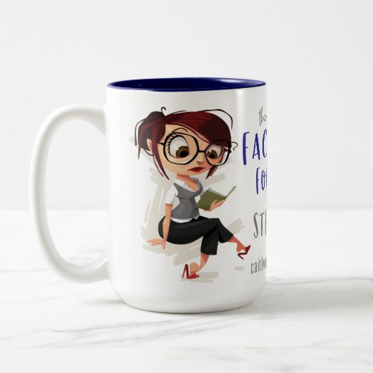 要素力は強い15ozマグカップ ツートーンマグカップ (左)