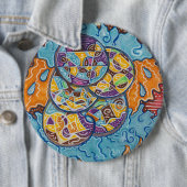 要素抽象芸術サーフ 缶バッジ (インサイチュ)