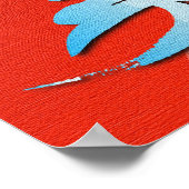 要素日本のシンボル「美しい」 ポスター (角)