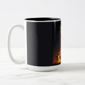 要素火スフィンクス ツートーンマグカップ (左)