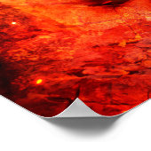 要素的 |火災 ポスター (角)