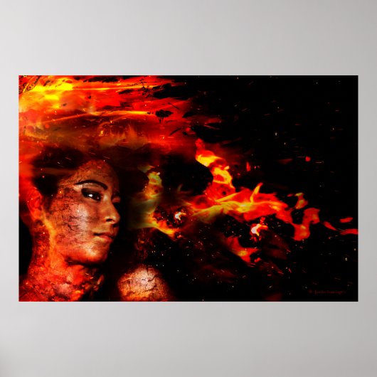 要素的 |火災 ポスター (正面)