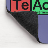 要素色から成っている先生 マウスパッド (コーナー)