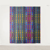 要素記号パターンメディテーション支援タトバ タペストリー (正面)