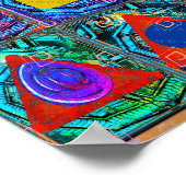 要素記号パターンメディテーション支援タトバ ポスター (角)