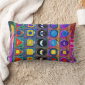 要素記号パターンメディテーション支援タトバ ランバークッション (ブランケット)