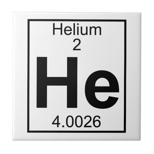 要素002 - He – ヘリウム（フル） タイル (正面)