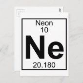 要素010 - Ne – ネオン（フル） ポストカード (正面/裏面)