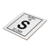 要素016 - S -硫黄(完全な) タイル (側面)