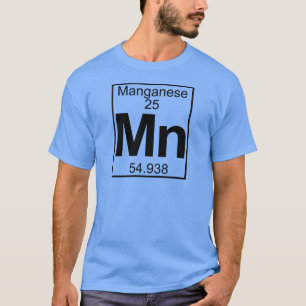 要素025 - Mn -マンガン(完全な) Tシャツ