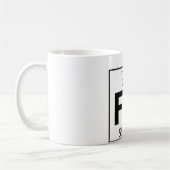 要素026 - Fe -鉄(完全な) コーヒーマグカップ (左)