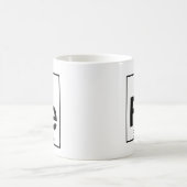 要素026 - Fe -鉄(完全な) コーヒーマグカップ (中央)