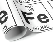 要素026 - Fe -鉄(完全な) ラッピングペーパー (ロールコーナー)