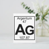 要素047 - Ag - Argentum （フル） ポストカード (スタンド正面)