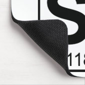 要素050 - Sn -錫(完全な) マウスパッド (コーナー)