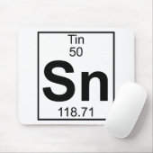 要素050 - Sn -錫(完全な) マウスパッド (マウス)