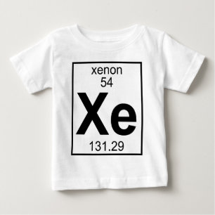要素054 - Xe -キセノン(完全な) ベビーTシャツ