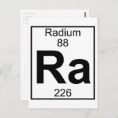 要素088 - Ra - Radium （フル） ポストカード (正面/裏面)