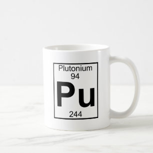 要素094 - Pu -プルトニウム(完全な) コーヒーマグカップ