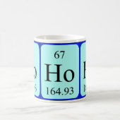 要素67のマグ-ホルミウム コーヒーマグカップ (中央)