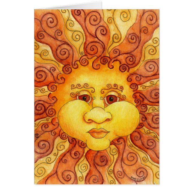 要素-火カード (正面)