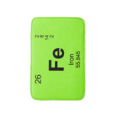 要素(鉄)の周期表 バスマット (正面縦)