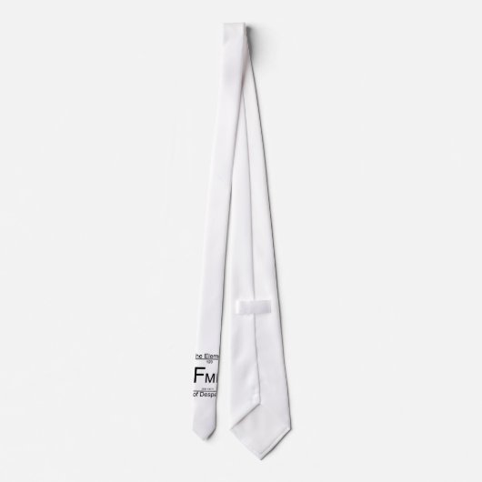 要素FMLタイ ネクタイ (裏面)