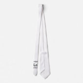 要素LOL ネクタイ (裏面)