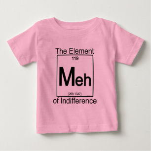 要素MEHの乳児のワイシャツ ベビーTシャツ