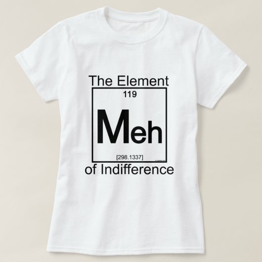 要素MEH Tシャツ (デザイン正面)