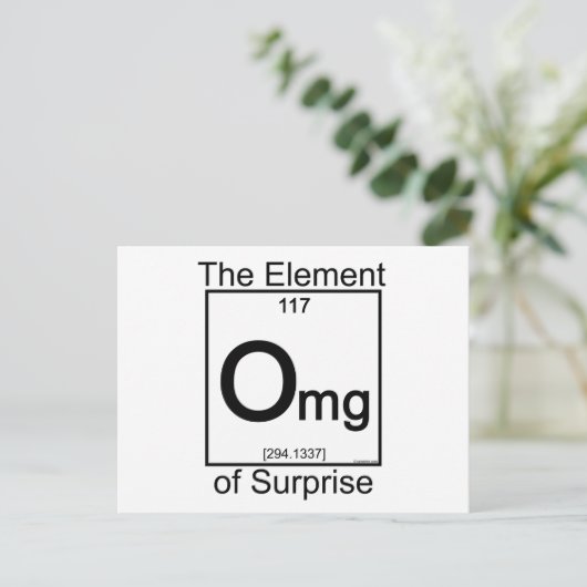 要素OMG ポストカード (スタンド正面)