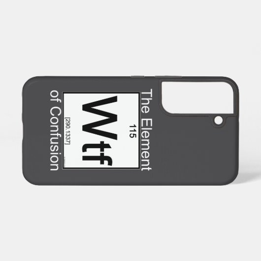 要素WTF SAMSUNG GALAXYケース (裏面横)