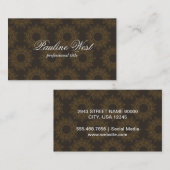 要華美素パターン 名刺 (正面/裏面)