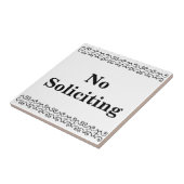 要請ビクトリアン用のサインタイルなし タイル (側面)