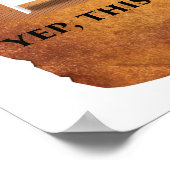 要頭が切れる要人:科学と人類救の投稿 ポスター (角)