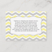 覆いのベビーシャワーの挿入物カード無し、中立性 エンクロージャーカード (正面)