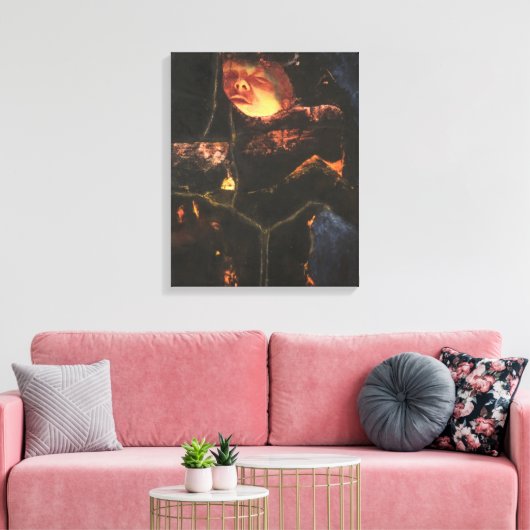 覆い キャンバスプリント (インサイチュ (リビング))