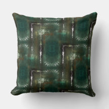 覆われたパイプで特徴付けられる錆びた緑がかった花