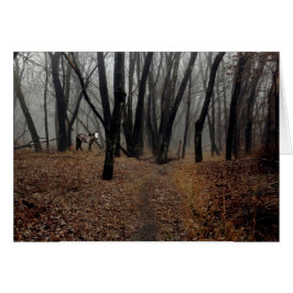 覆われた木製カードの精神の子馬