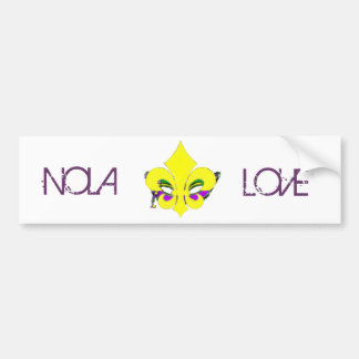 覆われた（紋章の）フラ・ダ・リ バンパーステッカー