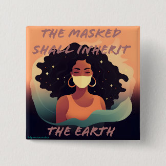 覆面は地球のボタンを受け継ぐ 缶バッジ