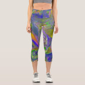 『見えざる紫の守護者』 カプリレギンス (正面)