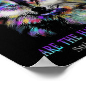 見えないオオカミの傷が一番辛い ポスター (角)