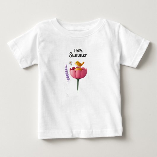 見えないジュエリー ベビーTシャツ (正面)