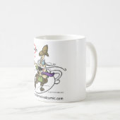 見えないティーポットのマグ コーヒーマグカップ (正面右)