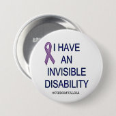 見えない不能 缶バッジ (正面&裏面)