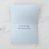 見えない世界のグリーティングカード カード (内部)