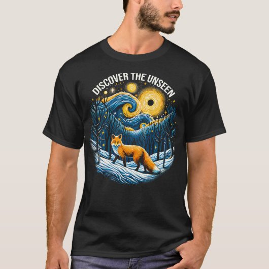 見えない人を発見する Tシャツ (正面)