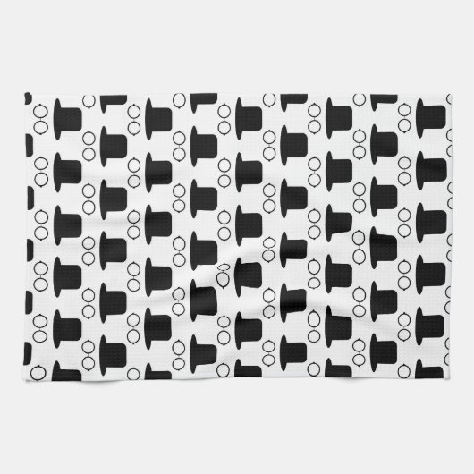 見えない人 キッチンタオル (横)