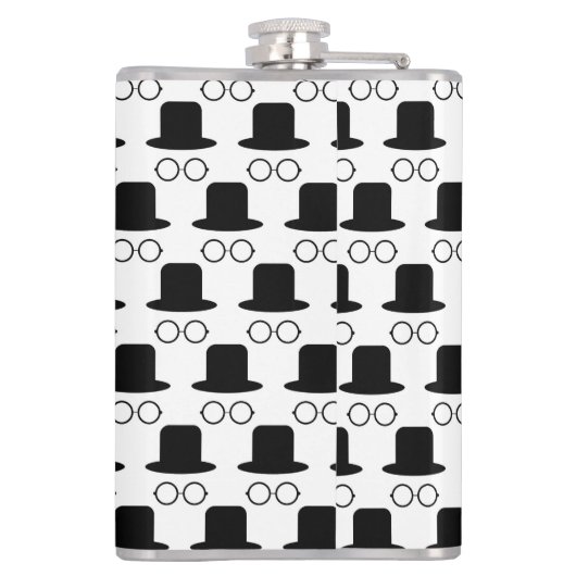 見えない人 フラスク (裏面)